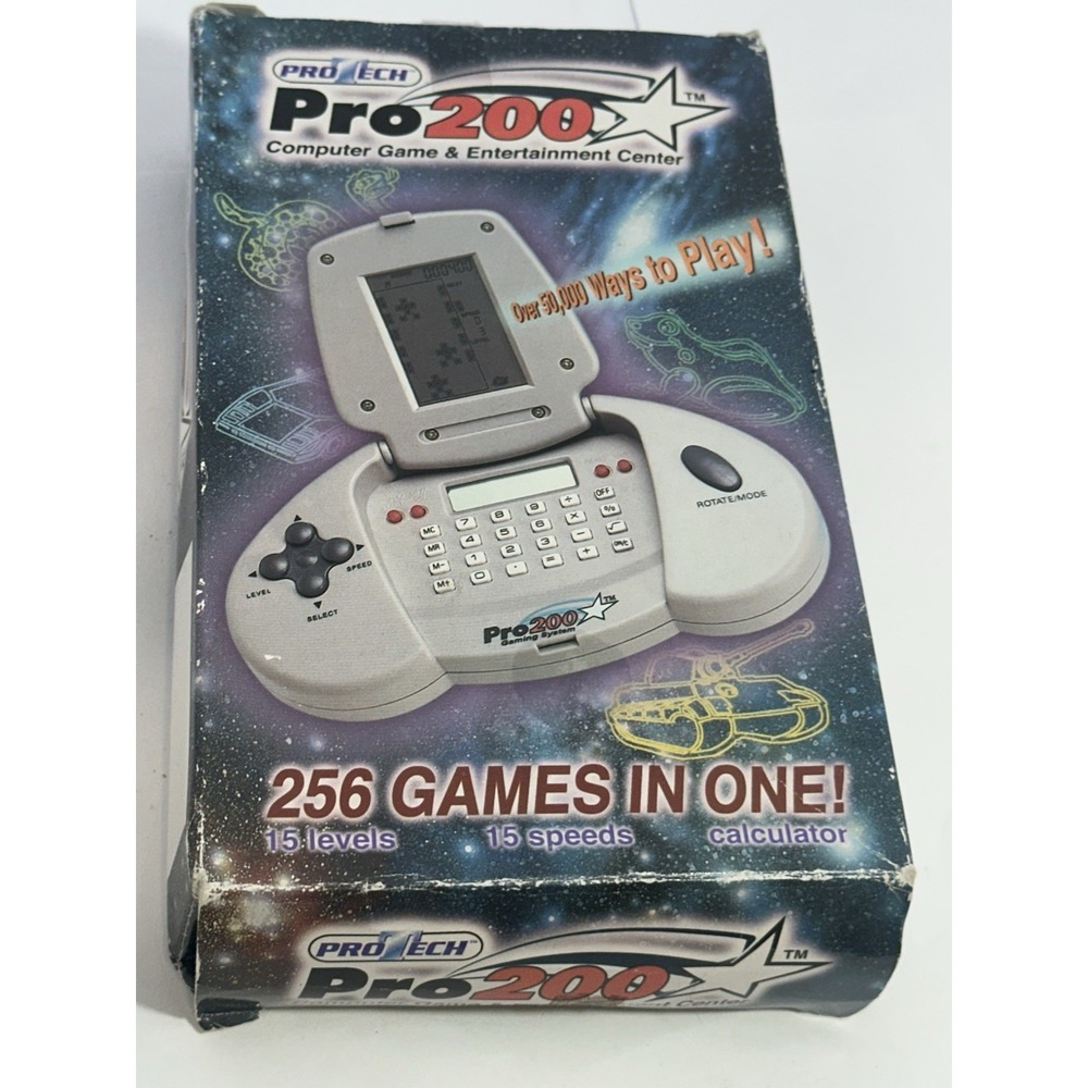 3B Pro 200 Gaming System Portable Handheld Video Game Console Tested works